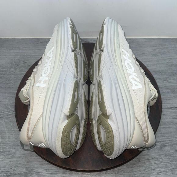 Hoka One Bondi 8 Men’s Size 13 D Med Oat / Barley Running Shoes 1123202 OKB main image 11